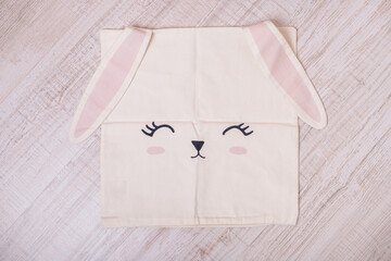 Bunny cushion cover