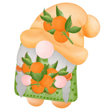 recommend clip art: orange Gnome, Farm Fresh orange PNG, Summer Clipart, orange Mug Printable Sublimation Artwork, Waterslide, Mug, 