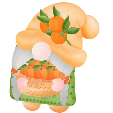 recommend clip art: orange Gnome, Farm Fresh orange PNG, Summer Clipart, orange Mug Printable Sublimation Artwork, Waterslide, Mug, 