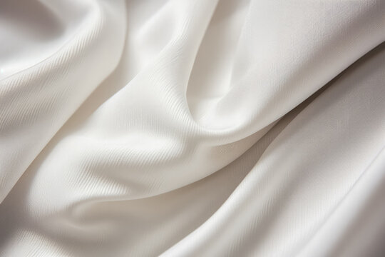 Close-up photography capturing the subtle thread count in cotton textures 