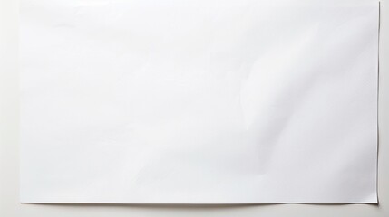 Obraz premium white blank paper background.