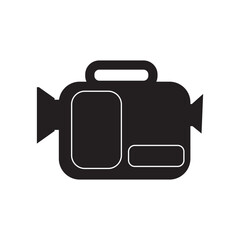 handycam icon logo vector design