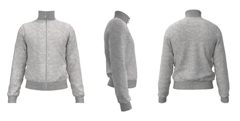 Blank sweatshirt mockup. Sweater template © Marko