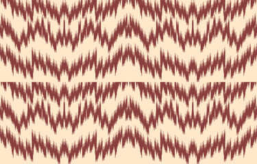 Ethnic abstract ikat art. Aztec ornament print. geometric ethnic pattern seamless  color oriental.  Design for background ,curtain, carpet, wallpaper, clothing, wrapping, Batik, vector illustration.