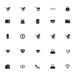 Shopping Icon Set 5 For Your Design