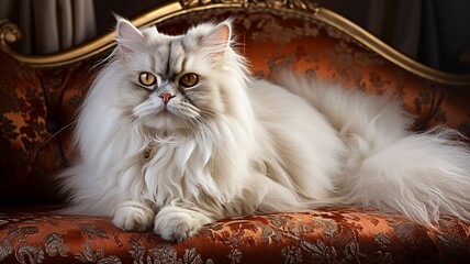 Luxurious Persian Cat with gorgeous long Fur