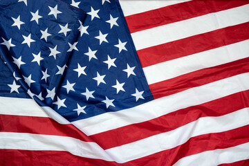  4th of July USA national flag as background