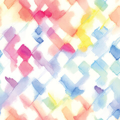 watercolor seamless pattern design 