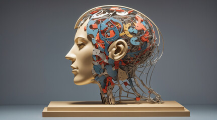 the concept of mental health, the human brain as a mechanism