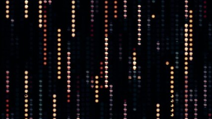 digital circle dot pattern abstract background