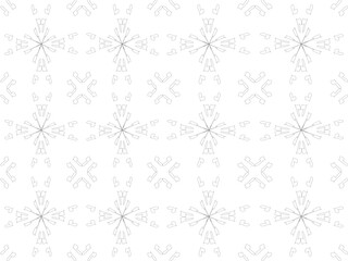 seamless pattern with snowflakes