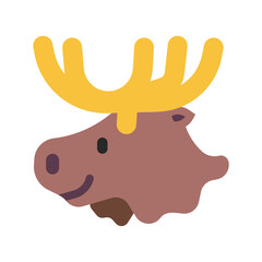 Moose - Vector Emoji
