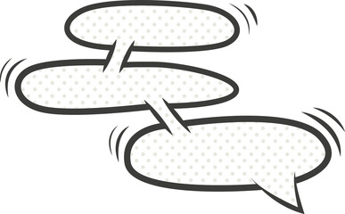 Comic Speech Bubble text effect