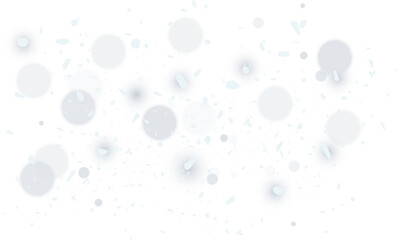 Transparent Snowfall Christmas Effect