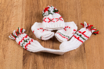 Woolen baby clothing