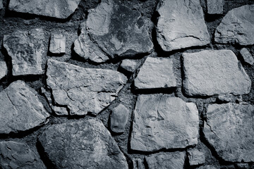 wall of stones as a texture