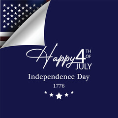US Independence Day vector design