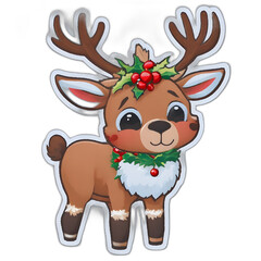 cute reindeer x Christmas