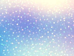Glitter on clear blue yellow shiny background.