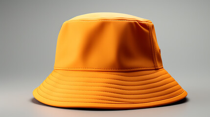 Fototapeta premium orange cap isolated on white