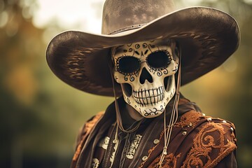 Mexican Bandit Skeleton