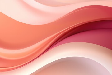 Flowing soft smooth round render background