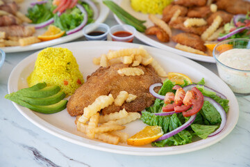 pescado empanizado