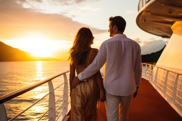couple on the ship
