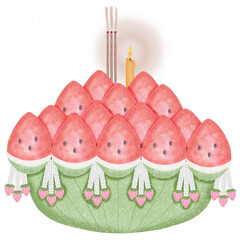 Krathong for Loi Krathong festival 