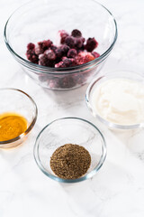 Mixed berry smoothie