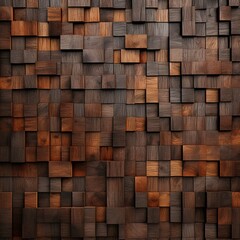 Wooden wall texture background with vignette for interior design.