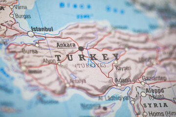 Turkey on the map