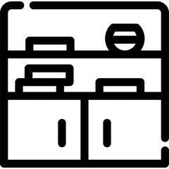 Bookshelf Icon