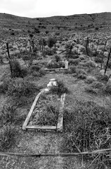A forgotten grave on a farm near Sutherland, Western Cape, South Africa.