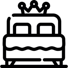 Double Bed Icon