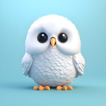 owl with a background