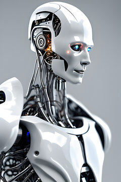 hyper realstic human robot