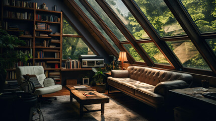 Modern Atelier living room