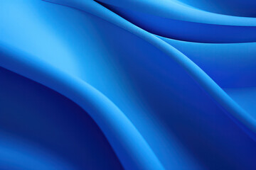 Vibrant Dimensions: Abstract 3D Rendering in Blue, a Mesmerizing Interplay of Colors and Depth
