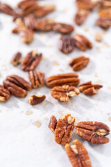 Toasted pecans