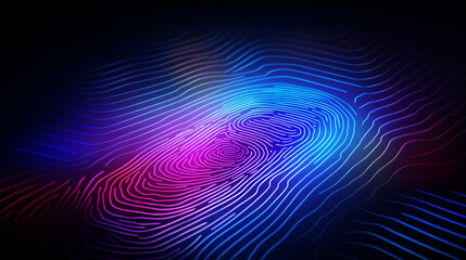 Scan technology identity scanner fingerprint biometrics digital system security finger identification