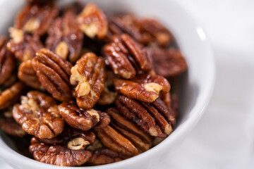 Toasted pecans