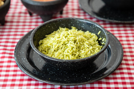 arroz al clilantro