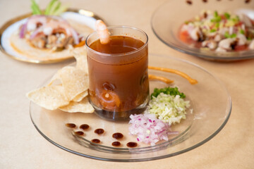 caldo de camaron