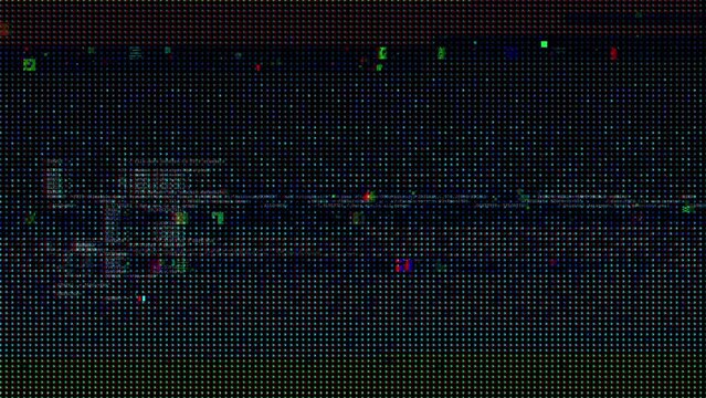 Modern technology glitch video for high tech and social media intro background