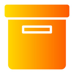 box gradient icon