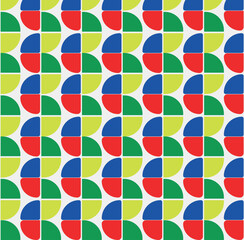 geometric seamless pattern on a blue gray background. mesh, openwork, morocco