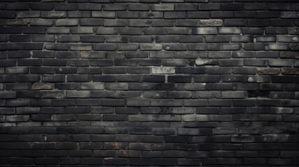 Obraz premium black Brick Wall Background