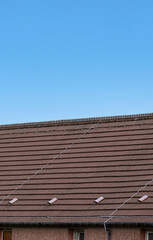  Air vents on house roof to prevent dampness