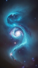 background with stars